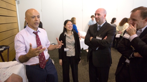 abraham verghese with participants