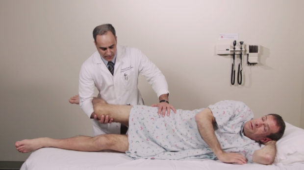 ober test in iliotibial band syndrome